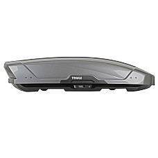 Cutie pavilion Roof box Motion XT L way of opening: from both sides colour: titanium glossy capacity: 453 l 1955x915x435 cm 5-7/3-5 payload: 75 kg weight: 19 kg. for beams SlideBar needed adapter THULE THULE THU 629700