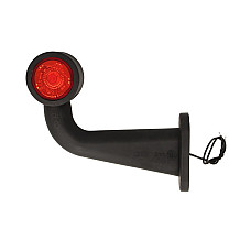 Lampa gabarit Outline marker lights L Red/White LED 12/24V WAS 877L W21.5