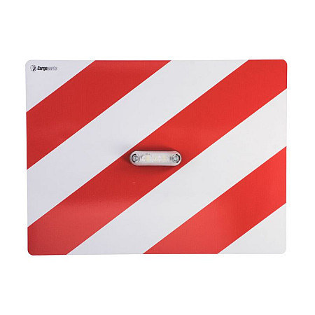 Semn de avertizare Warning/information boardWarning/information board L 1pcs for extra-large load with LED lights 300mm x 400mm CARGOPARTS CARGO-T014/D