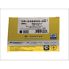 Set segmenti piston 82 STD 15 15 3 EN piston RENAULT 19 I 19 I CHAMADE 19 II 19 II CHAMADE CLIO I 1.8 06.89-06.96 RENAULT GOETZE 08-336600-00