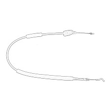 Cablu, frana de parcare Handbrake cable rear L/R JEEP WRANGLER III 2.8D/3.6/3.8 04.07- CHRYSLER 52059891AM