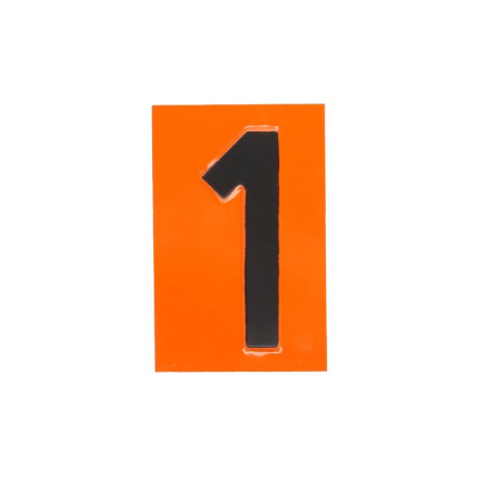 "Semn de avertizare Warning/information boardWarning/information board 1pcs ADR ""1 warning board number" CARGOPARTS CARGO-T050