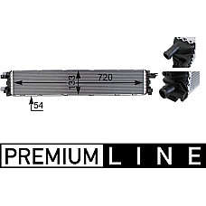 Intercooler, compresor Intercooler AUDI A4 ALLROAD B8 A4 B8 A5 A6 ALLROAD C7 A6 C7 A7 A8 D4 Q5 SEAT LEON SC VW GOLF VII 1.2-4.0 06.07-08.20 MAHLE CIR 13 000P