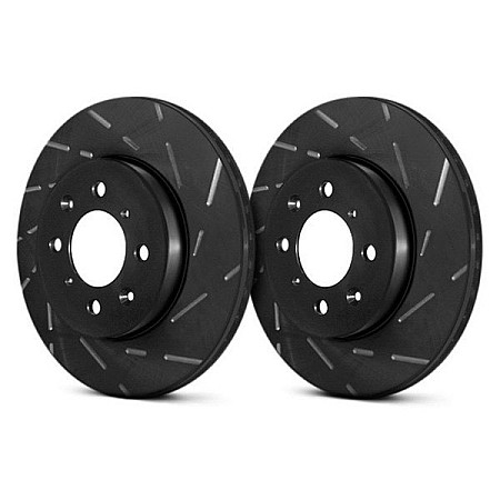 Disc frana Brake disc set 2 pcs. 2pcs EBC Ultra SR Ventilated Cut rear  L/R outer diameter 330 mm thickness 20/22 mm AUDI A4 ALLROAD B9 A4 B8 A4 B9 A5 A6 ALLROAD C7 2.0-3.2 08.03- EBC POLSKA USR1846