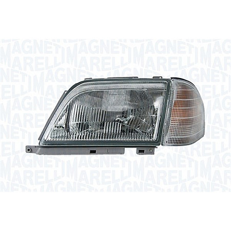 Far Lampa frontala Stanga halogen H4/PY21W pneumatic fara motoras culoare insert: argintiu culoare semnalizator: transparent MERCEDES SL R129 -10.01 MAGNETI MARELLI 710301090121