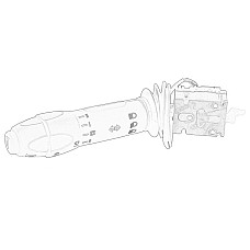 Comutator coloana directie Legatura / capacul stergatorului OE IVECO 5801781392