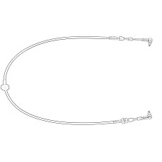 Cablu,transmisie manuala Gearshift level cable MASSEY FERGUSON OE AGCO 3786478M1-MF