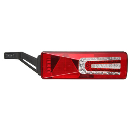 Stop spate Rear lamp L LED 24V with indicator with fog light reversing light with stop light parking light triangular reflector with extension arm lamp dynamic indicator FEBER MP SW 900/21/05TK