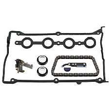 Chit lant de distributie Timing set chain + elements AUDI A4 B5 A6 C4 SEAT LEON TOLEDO II SKODA OCTAVIA I VW GOLF IV 1.8 04.95-06.06 SWAG SW30945005
