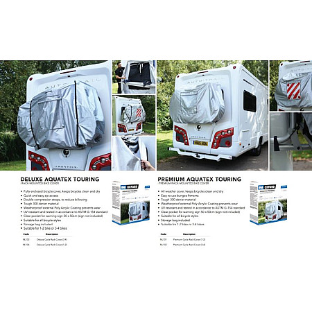 Husa biciclete OXFORD Aquatex Touring Premium culoare argintiu 1 2 NL101