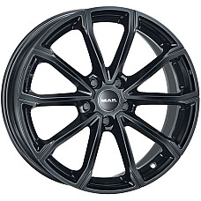 Janta aliaj PKW Verificati kit-ul de montare al jantei 6x16 5x112 CH 571 ET: 43 Janta aluminiu MAK DaVinci Negru lucios MAK F6060BRGB43VE3