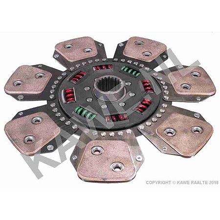 Disc ambreiaj ceramica 350mm 7 MERCEDES UNIMOG 1000 OM353.949-OM366.984 03.76- KAWE 4368 KW