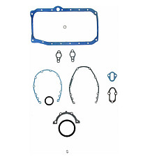 Setul de garnituri in partea jos a motorului Engine bottom gasket set CRUSADER 262 CID FLAGSHIP 292 CID GM 2.5L 153 CID 4.3L 262 CID GEN+ 4.3L 262 CID GEN+ TBI 4.3L MPI 262 CID 4.3L MPI EC 262 CID V6 262 CID 4.3L FELPRO MARINE FEL17116