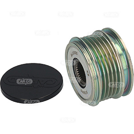 Fulie, alternator Alternator pulley 57x42 number of ribs: 5  TOYOTA AVENSIS COROLLA COROLLA VERSO DYNA HIACE / COMMUTER V HIACE IV HIACE V HILUX VIII LAND CRUISER 90 2.0D-3.0D 08.00- HC-CARGO CAR335276