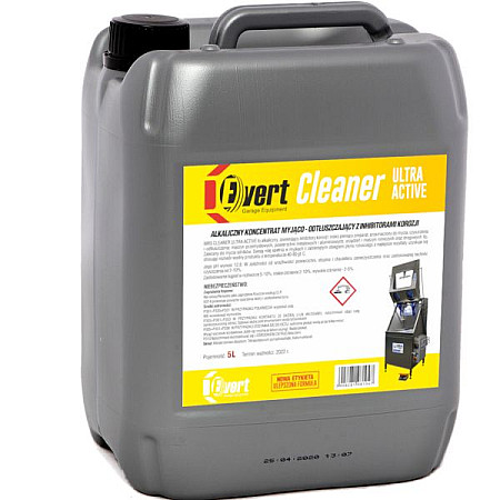 Produse chimice pentru curatare si spalare CLEANER ULTRA ACTIVE Koncentrat/Plyn do myjek przemyslowych automatycznych  koszowych 5L EVERT EVERTCLEAN ULTRA ACTIVE