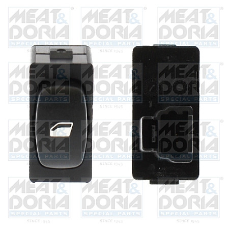 Comutator,macara geam Car window regulator switch PEUGEOT 307 407 1.4-3.0 08.00-04.12 MEAT &amp; DORIA MD26781