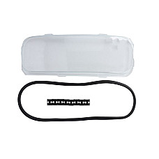 Lentila,far Headlamp glass L with gasket with clasps MERCEDES ATEGO 2 ATEGO 3 10.04- MONARK 098 109 840