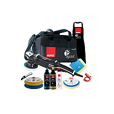 Masina de polizat Set de lustruire Big Foot amplitudine oscilatii: 15mm diametru disc 125mm ajustare turatie 3000-5200 rev./min. greutate 26 kg putere nominala 500W tensiune: 230V in set: accesorii sac RUPES 3201528