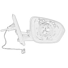 Oglinda exterioara Oglinda laterala Dreapta manual fara cartus nici o locuinta DACIA DUSTER OE RENAULT 96 30 102 15R