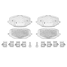 Set placute frana,frana disc Brake pads set front  DS DS 4 II DS 7 CITROEN BERLINGO BERLINGO/MINIVAN C5 AIRCROSS C5 X OPEL ASTRA L COMBO E TOUR / LIFE COMBO/MINIVAN GRANDLAND / GRANDLAND X 1.2-Electric 05.16- OE TOYOTA SU001-B4150