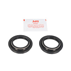 Etansare praf suspensie fata Front suspension anti-dust gaskets 37x505x56/128 type: Y-2 quantity per packaging: 2pcs HONDA CB CBR CMX CR CRF GL NS NX VF VFR XL SUZUKI GS RM TU 80-1100 1980-2018 ARIETE ARI.162