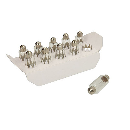 Bec incandescent Light bulb Cardboard 10pcs C15W 24V 15W SV85 pipe Vision PHILIPS PHI 13850/10