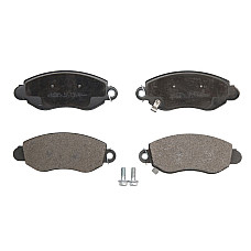 Set placute de frana Fata cu suplimente FORD TRANSIT 2.0D-2.4D 01.00-05.06 BRECK 23577 00 703 10