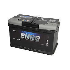 Acumulator Pornire Acumulator ENRG 12V 80Ah/760A START&amp;STOP AGM R+ borna standard 315x175x190 B13 - flansa de montare 10.5 mm agm/pornire ENRG ENRG580901076