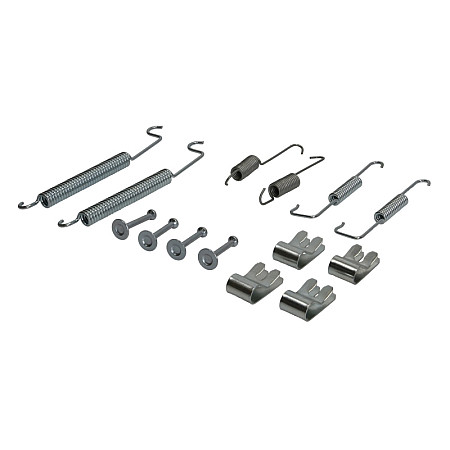 Set accesorii, sabot de frana Set de montaj pantofi de frana LUCAS CITROEN C2 C2 ENTERPRISE C3 I C3 II C3 PLURIEL PEUGEOT 1007 1.1-1.6D 02.02- QUICK BRAKE QB105-0805