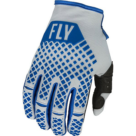 Manui pentru off-road manusi teren accidentat FLY RACING KINETIC culoare albastru/gri deschis marime M FLY FLY 376-411M
