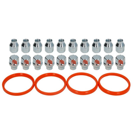 Trusa de montare a jantei de aliaj Fitting kit D 72x634 N M14x15 H=6 K21 CLOSED D76 1 kit / 4 wheels - B/N qty 20 MAK MAK 8000000292