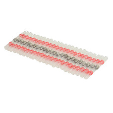Conector electric Opak. 25 szt. Konektory termokurczliwe lutowane czolowe kolor czerwony 05 - 10 mm2 DRESSELHAUS 4660/776/17 139231