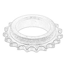 Roata dintata, arbore cotit Crankshaft gear BMW 1 E81 1 E82 1 E87 1 E88 1 F20 1 F21 2 F22 F87 2 F23 3 E46 3 E90 3 E91 3 E92 3 E93 3 F30 F80 3 F31 1.6-3.0H 03.01- OE BMW 11 31 7 502 180