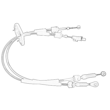 Cablu shimbator viteze Gearshift level cable L/R LANCIA YPSILON 0.9-1.2LPG 05.11- OE FIAT 55242809