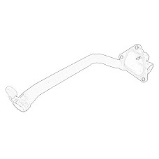 Radiator Furtun Cooling system stub-pipe exhaust BMW 1 F20 1 F21 3 F30 F80 3 F31 1.6 07.11- OE BMW 11 53 7 600 586