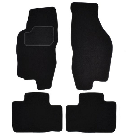 Covoras podea textil Floor mats Velours 4 pcs front/rear set colour neagra FIAT BRAVA 09.00-10.01 Saloon MAMMOOTH MMT A041 FIA55 PRM 01