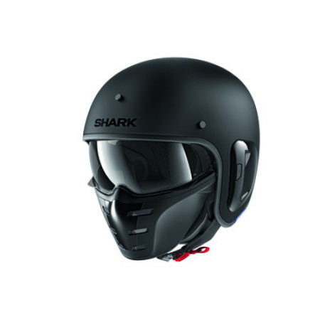 Cati de protecie deschise Casca Casca cu jet SHARK S-DRAK 2 BLANK MAT culoare matt/negru marime L unisex SHARK HE2761E-KMA-L