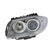 Far Lampa frontala Stanga bi-xenon D1S/H7 electric cu motor pentru invertorul de tip 6G culoare insert: cromat culoare semnalizator: transparent BMW 1 E87 01.06-03.07 VALEO VAL043910