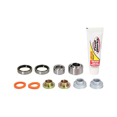 Kit reperatie montare amortizor Shock absorber mounting repair kit rear HUSABERG FE FS FX TE KTM EGS EXC EXC-F EXC-R EXE MXC SMR SX SXC SX-F SXS XC XC-F XCF-W XCR-W XC-W EXC-G 125-570 1998-2018 PIVOT WORKS PWSHK-T03-521