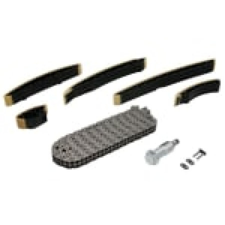 Chit lant de distributie Timing set chain + elements  MERCEDES E W211 G W463 M W163 S W220 4.0D 06.00- HEPU HEP21-0284