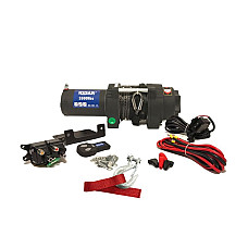 Troliu ATV ATV and quad winches BST S 3000lbs z lina syntetyczna towed weight 1361kg 15HP voltage 12V reduction 138:1 rope type synthetic 12m brake type automatic HUSAR WINCH BSTS3000LBS12V-S