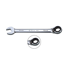 Cheie cleste combinat / clichet reversibil dimensiune metrica: 17 mm lungime: 224mm HANS 1166M/17