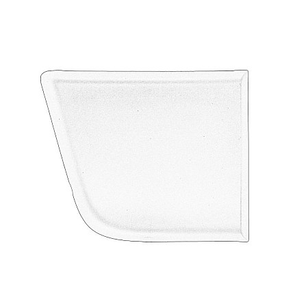 Elemente decorative/protectie, aripa Garnish strips rear R behind wheel medium wheelbase: 3450mm CITROEN JUMPER FIAT DUCATO PEUGEOT BOXER 04.06-08.14 OE FIAT 735422844