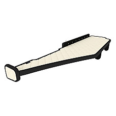 Raft interior cabina ofer Raftul cabinei Panou LED lumina alba cabina lata 250 cm lung lung culoare: sampanie serie: ELEGANCE MERCEDES F-CORE F-CORE FT11 CHAMP