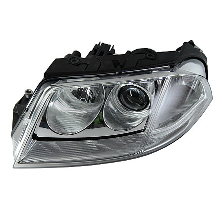 Far Lampa frontala Stanga halogen H7/W5W electric cu motor culoare semnalizator: transparent VW PASSAT B5.5 -05.05 VALEO VAL044569