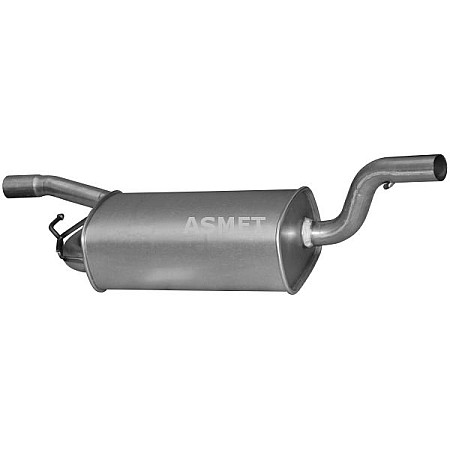 Toba esapamet intermediara Sistem de evacuare a amortizorului VOLVO C30 S40 II V50 FORD C-MAX FOCUS C-MAX FOCUS II 1.6-2.0LPG 10.03-12.12 ASMET ASM07.245