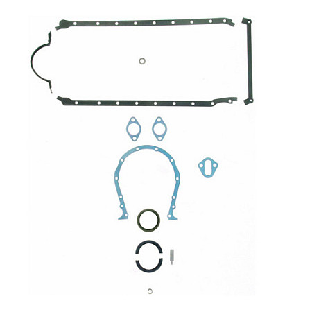 Setul de garnituri in partea jos a motorului Engine bottom gasket set CHRIS-CRAFT 400-SERIE 454 CRUSADER 200 CID 454 CID-350 454 CID-454 502 CID CRUSADER MARINE ENGINES 300-SERIE 320 300-SERIE 350 XL 300-SERIE 350 XLI FELPRO MARINE FEL17140