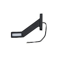Lampa gabarit Outline marker lights L red/white LED surface hose length 240 on long arm 12/24V type: neon WAS 1172L W168.4