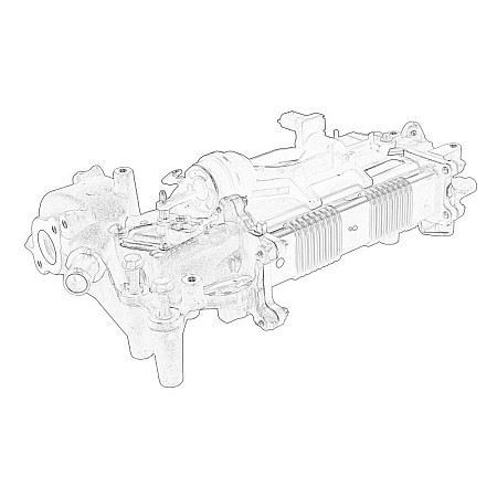 Radiator, recirculare gaze de esapament EGR radiator OPEL ASTRA J ASTRA J GTC ASTRA K INSIGNIA A INSIGNIA A COUNTRY INSIGNIA B INSIGNIA B GRAND SPORT MERIVA B MOKKA / MOKKA X ZAFIRA C 1.6D 02.13- OE OPEL 55509027