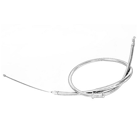Cablu, frana de parcare Handbrake cablu spate Ducato Maxi 06 - FIAT BOXER JUMPER OE FIAT 1348980080